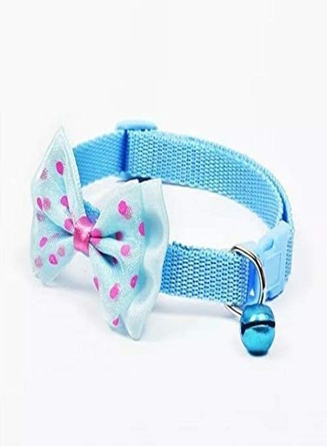 Pet Guard Blue Bow Tie Collar for Dog and Cat Adjustable (M) - Image 1